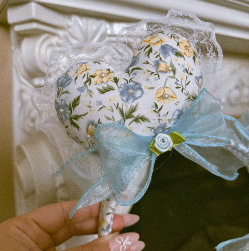 Bridgeton Blue Flowers Ears